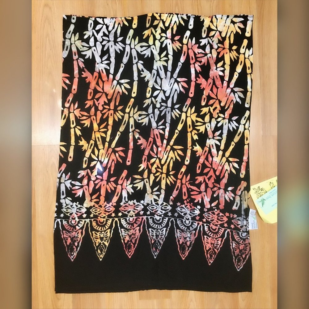 Tropical Earth Tones Sarong/Pareo (NWT) NWT